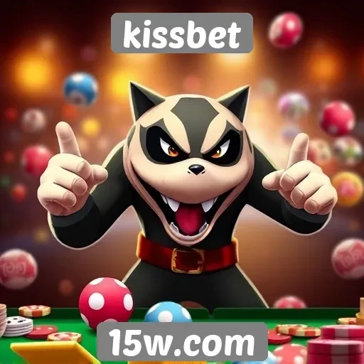 Variedade de jogos oferecidos pelo kissbet